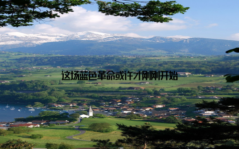 这场蓝色革命或许才刚刚开始