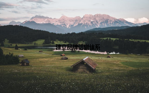 – 建立品牌信誉体系